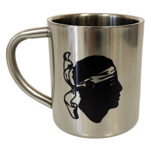 Tasse Corse En Inox Double Paroi  200 Ml