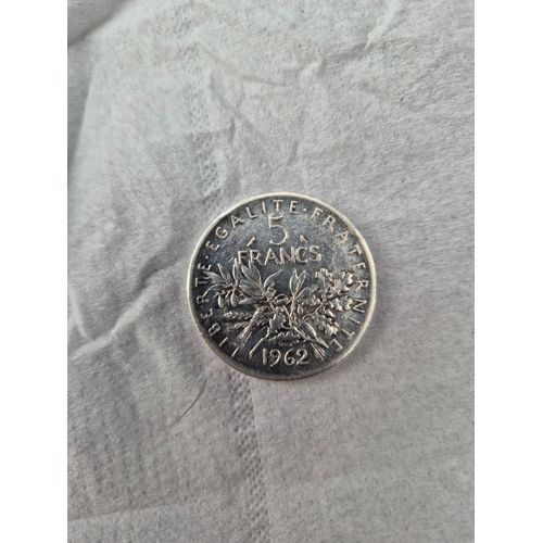Vend Piece De 5 Francs 1962 Argent