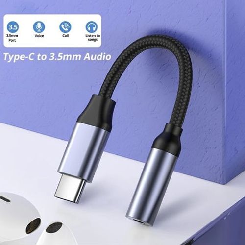 Finie l¿absence de prise Jack ! Adaptateur USB-C compatible Samsung, Pixel, iPad Pro