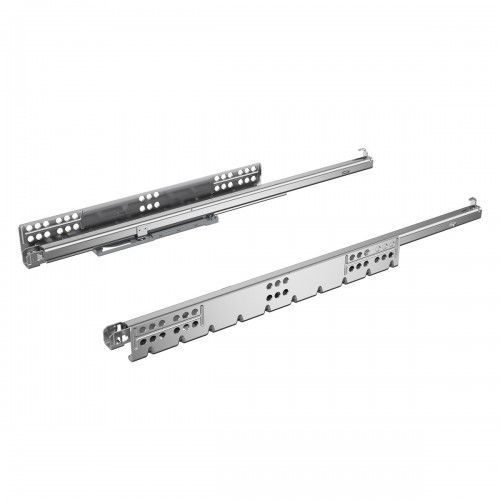 Coulisses à billes Quadro 25 2D Push to Open - charge 25 kg - sortie partielle - 300 mm HETTICH