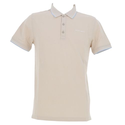 Polo Manches Courtes Teddy Smith Pasian 2 Mc Beige S