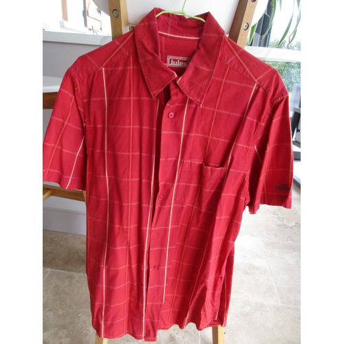 Chemise À Carreaux Rouge, L