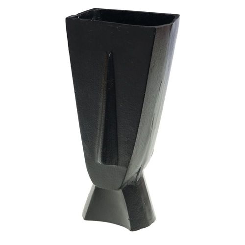 Vase Visage noir 30 cm