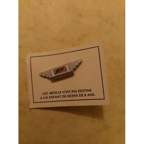 Pin S Vintage Années 80 Future Hôtesse Coloré Neuf.