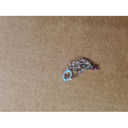 Pendentif Lavande En Argent Gnoce