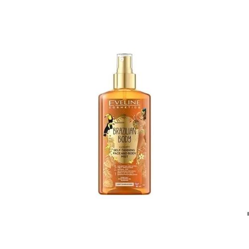 Eveline Brazilian Body Self-Tanning Body Mist 150 Ml Brume Autobronzant Visage Et Corps 