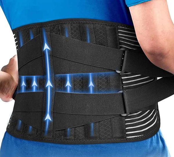 Ceinture De Soutien Lombaire Réglable Protège Le Dos & Soulage La Sciatique Taille S 