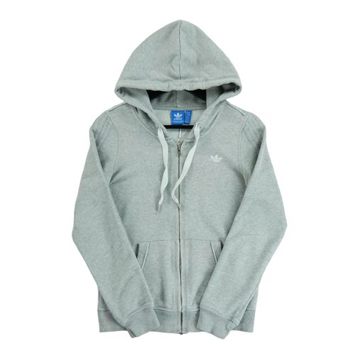 Reconditionné - Sweat À Capuche Femme Full Zip Gris - Taille Xs - Femme - Gris