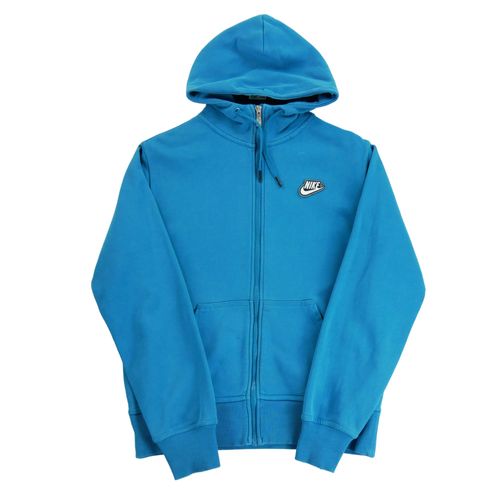 Reconditionné - Sweat À Capuche Homme Full Zip Bleu - Taille S - Homme - Bleu