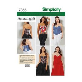Patron Simplicity 1183 Corset