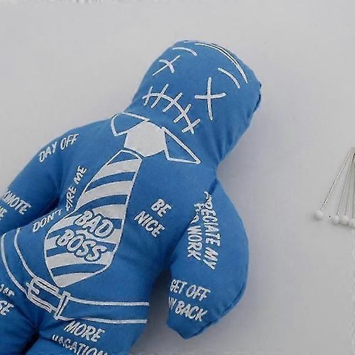 Bad Boss Voodoo Doll Jouets Fait À La Main Poupée En Polyester Personnalisée