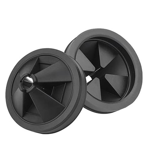 Lot de 2 dosseret d¿évier Broyeur à déchets Splash Guard Broyeur de déchets alimentaires Splash Guard Collier de protection contre les éclaboussures Remplacer