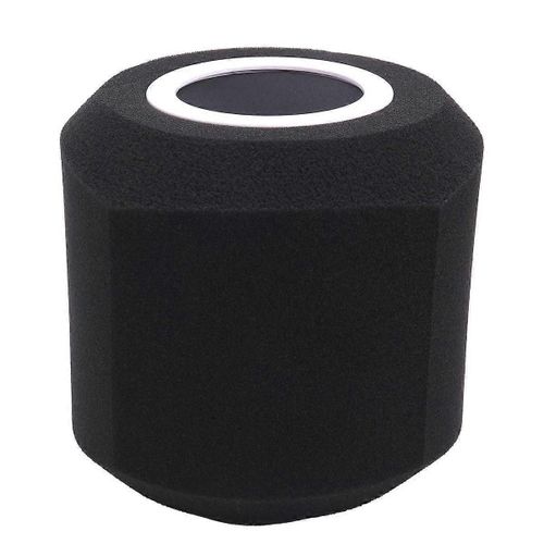 Microphone Wind -Filter Shield Acoustique pour studios d¿enregistrement Micro Mousse insonorisante pour la plupart des microphones Stand B