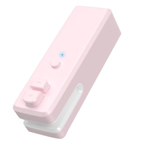 Scelleuse De Sac, 3 En 1 Mini Scelleuse De Sac Thermoscellage Avec Cutter Et Aimant, Mini Aspirateur De Sac À Puces Rechargeable