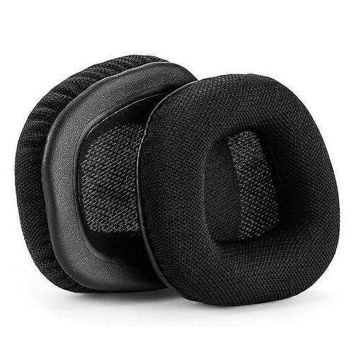 Housse de casque Coussinets d¿oreille Couverture d¿oreille en maille Coussinet d¿oreille remplaçable Accessoires de casque pour Void RGB Pro