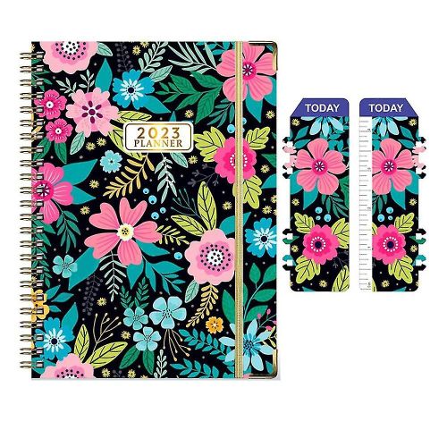 A5 Agenda Planificateur Spiral Notebook Horaire Journal Papeterie Blocs-Notes Accessoires Scolaires Budget Di