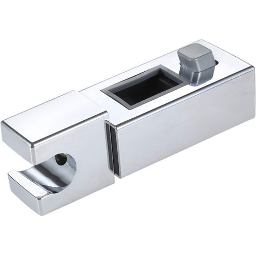 Support Coulissant de Pommeau de Douche Réglable, Support de Douche ABS pour Salle de Bain, Barre de Douche Rectangulaire de 31 x 18 mm