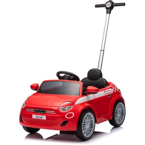- Fiat 500 E-Trotteur-119500-Roues Libres-Rouge-25kg Max-Plastique-Piles Non Incluses-Barre De Guidage-Jouet Enfant-Cadeau-Anniversaire-À Partir De 18 Mois