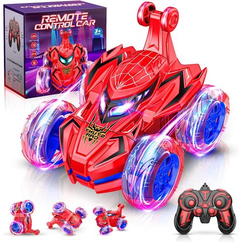 Voiture Télécommandée,Spider Jouet Enfant 3 4 5 6 7 8 9 Ans Garçon Jouet Garcon 3-9 Ans Jeux Enfant 3-10 Ans Cadeau Fille Voiture Rc Car Exterieur