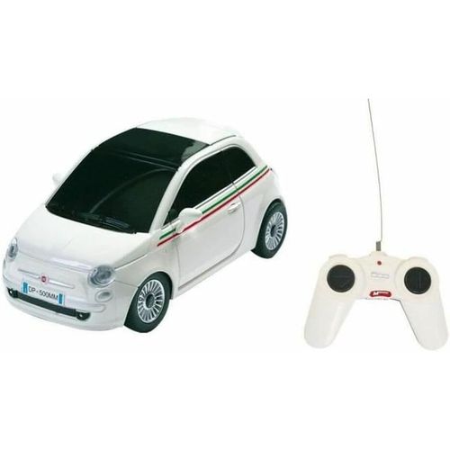 Motors-63001-Voiture Radio Commande-Nuova Fiat 500-Echelle 1/ 24-Coloris Aléatoire,Blanc