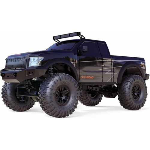 Dirt Climbing Pickup Brushed 1:10 Rc Voiture Miniature Électrique Crawler 4 Roues Motrices(4wd) Rtr 2,4 Ghz,Noir