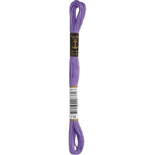 Anchor 232650 4635000-00110 Fil À Broder En Coton Violet 3 G