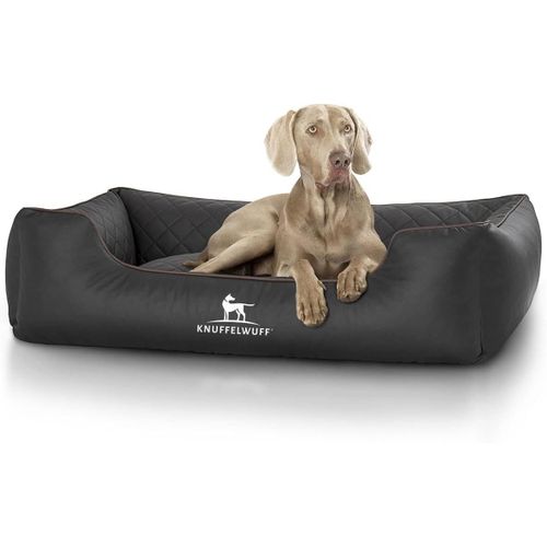 Panier Pour Chien-En Cuir Matelassé