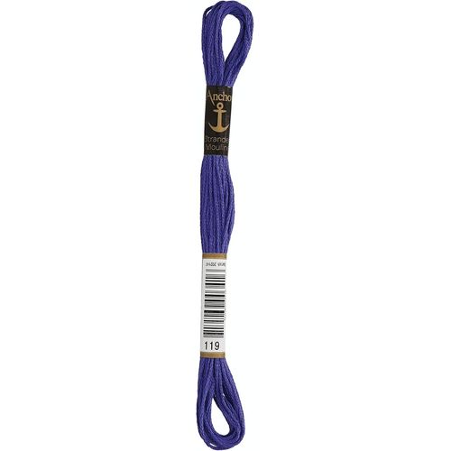 Anchor 4635000-00119 Fil À Broder Coton Prune