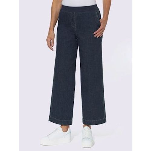 Jupe-Culotte 96% Coton - - Bleu Foncé