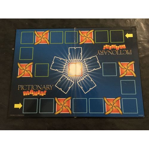 Plateau De Jeu Seul Pictionary Mania 2005 Mattel