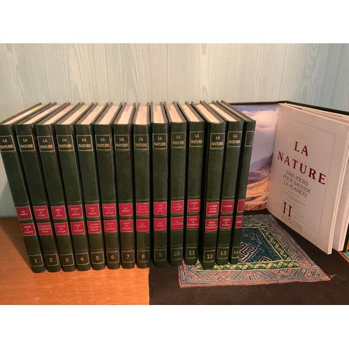 Encyclopédie La Nature 15 Livres Dont 5000 Jours Pour Sauver La Planete