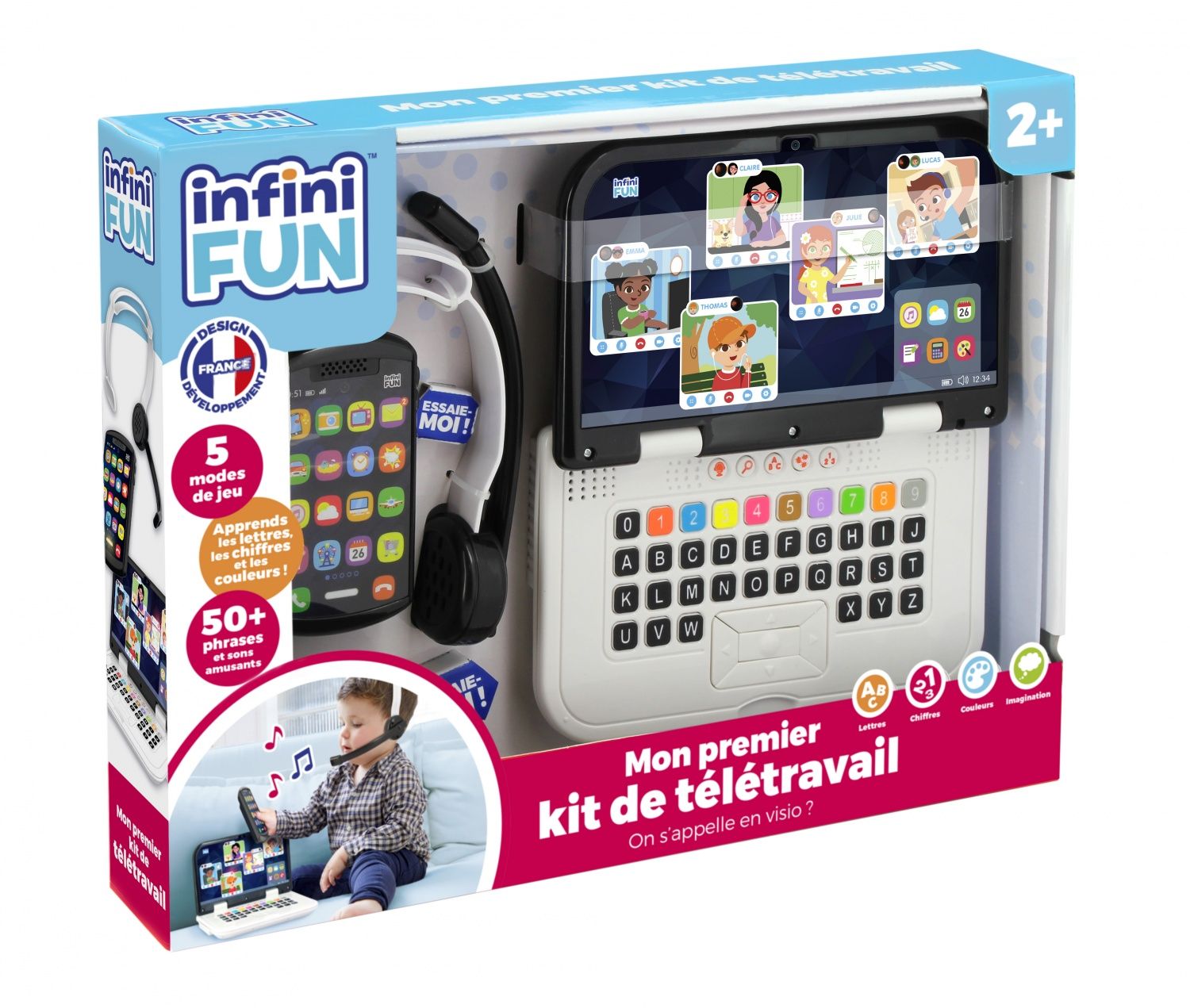 Infini Fun Mon premier ordinateur 2 en 1 au meilleur prix sur