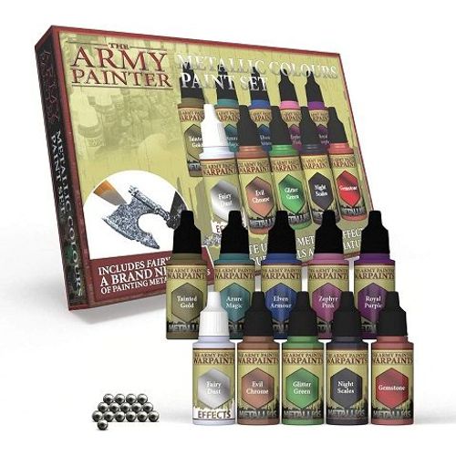 The Army Painter - Metallic Colours Paint Set