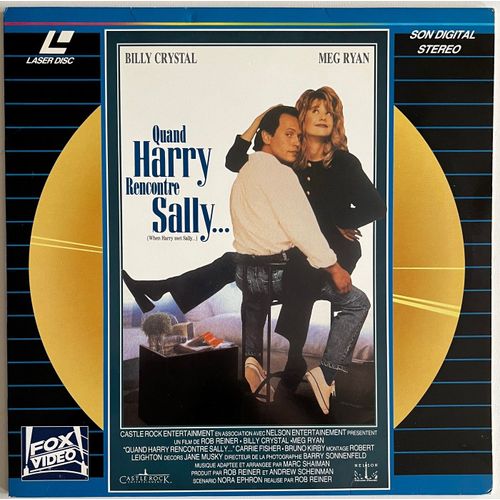 Laserdisc Quand Harry Rencontre Sally 1989 Vf