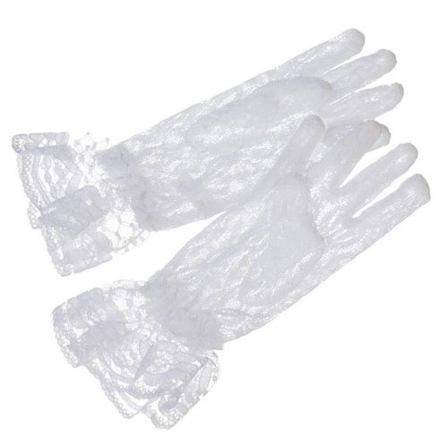 Gants En Dentelle Pour Enfants,Blanc