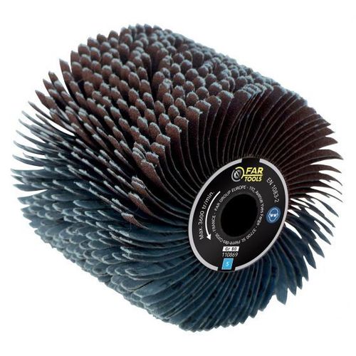Brosse à lanières abrasives grain 80 pour rénovateur REX 120-200 FARTOOLS - 110869