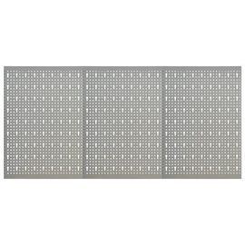 Panneaux à chevilles muraux 3 pcs 40x58 cm Acier