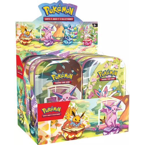 Pokémon - Display - 8 Mini-Tins - Evolutions Prismatiques Ev 8.5 - Version Fr