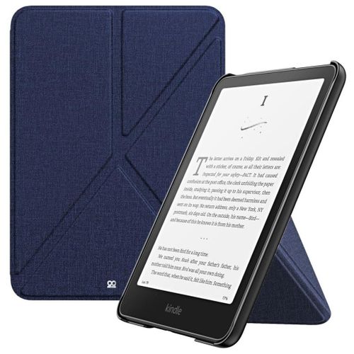 Etui Ibroz Origami Kindle Paperwhite 2024 7p Bleu