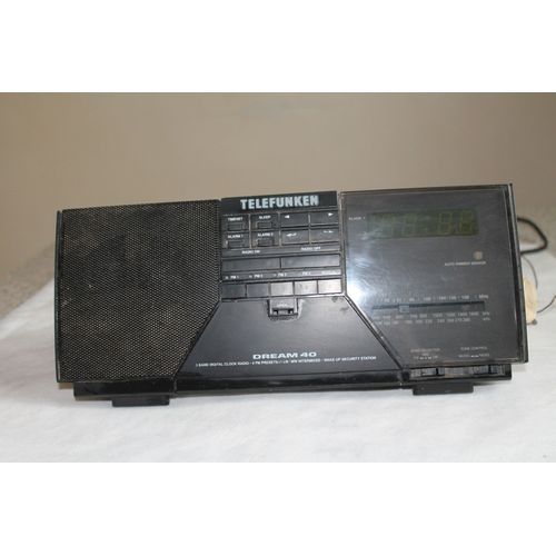 Radio-réveil -Telefunken Dream 40