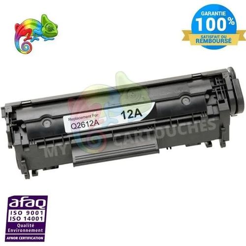 12A Q2612A Cartouches de Toner compatibles pour HP Laserjet 1010 1012 1015 1018 1020 1022 1022n 1022nw 3015 3020 3030 3050 3052