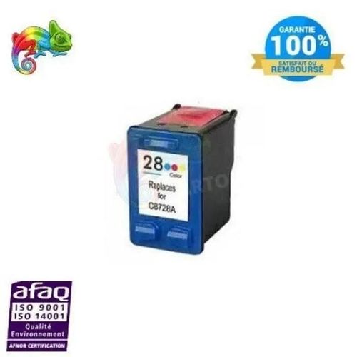 Cartouches d'encre Remplacement pour HP 28 Cartouches d'encre compatibles avec HP Deskjet 3320 3325 3420 3520 3535 3550 3650 5650