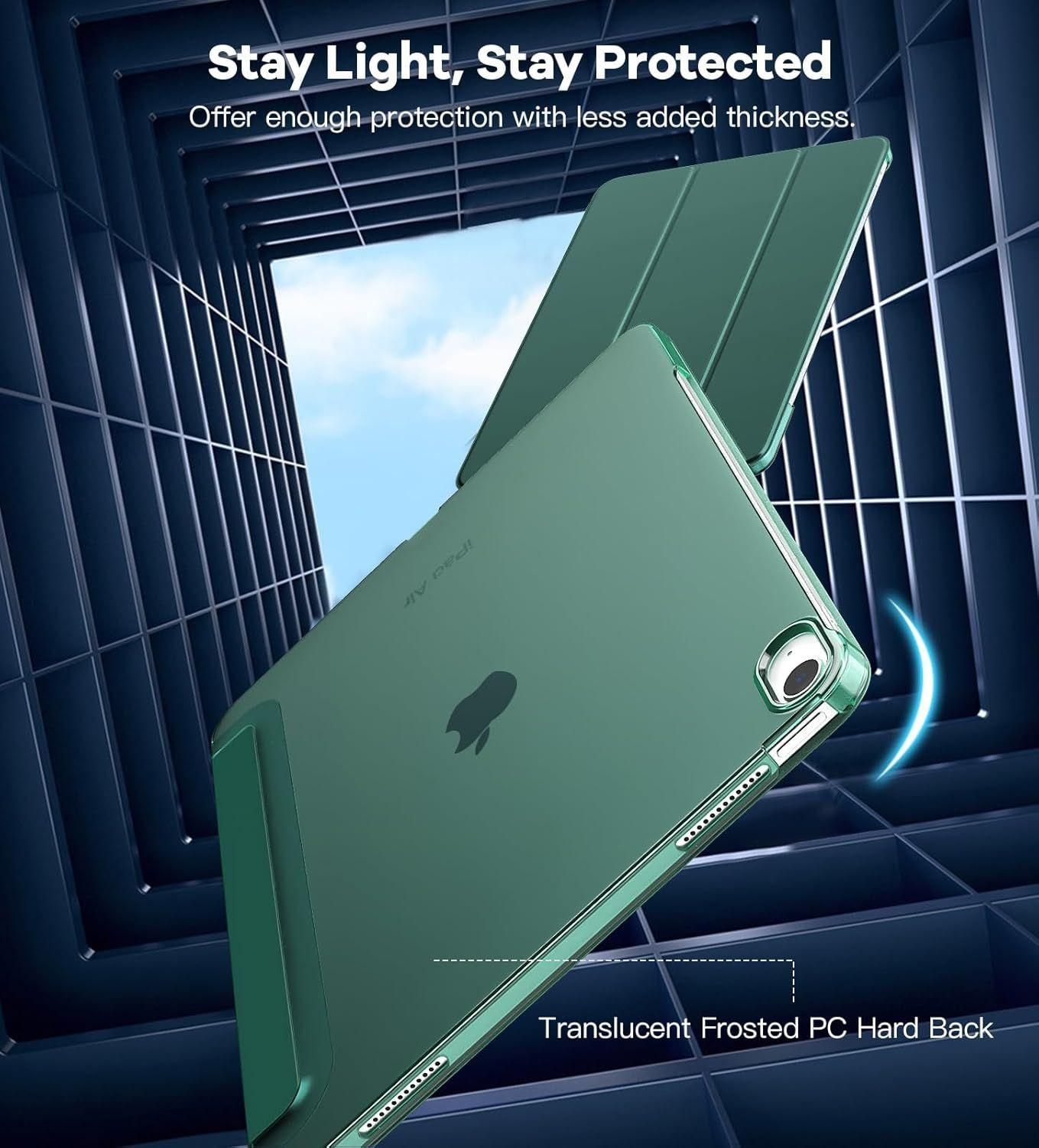 Coque Pour Ipad Air 13 Pouces M2 2024, tui Fine Avec Support Pour Ipad Air... - 5