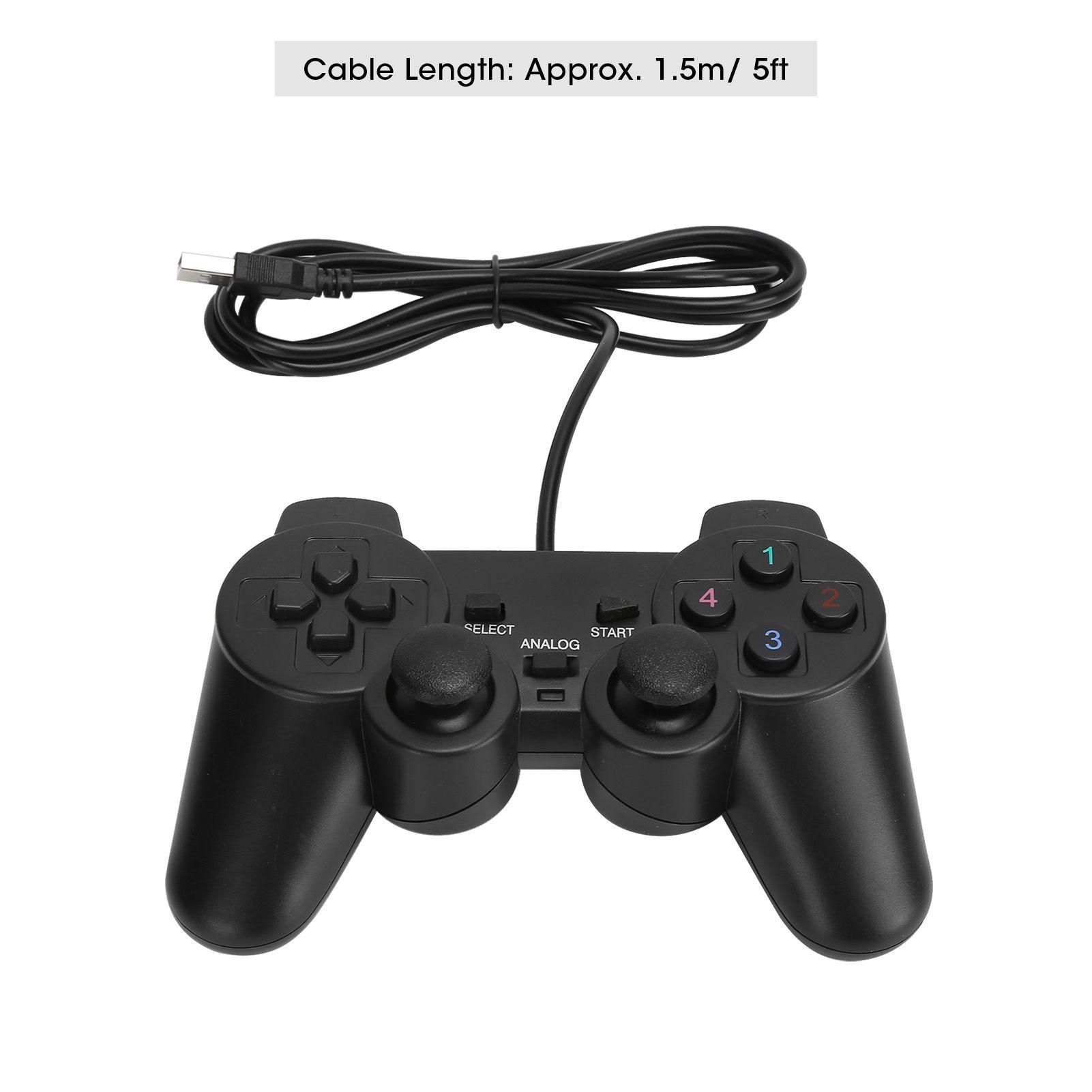 Contr&ocircLeur De Jeu Filaire Poign&eacuteE De Jeu R&eacuteTro Manette De ... - 2
