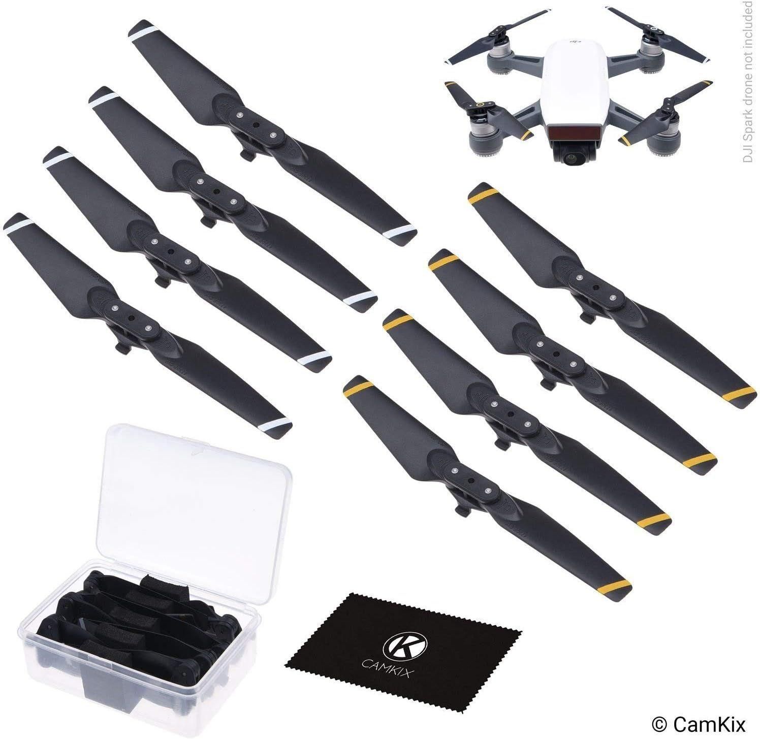 Hlices Pour Dji Spark  2 Ensembles (8 Pales)  Avec Une Bote De Rangemen...