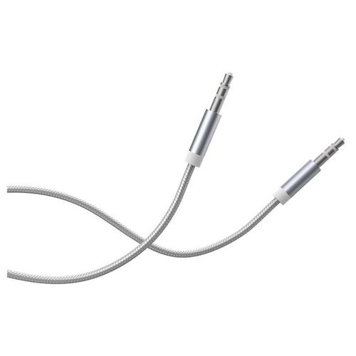 Force Power Lite - Câble audio - mini-phone stereo 3.5 mm mâle pour mini-phone stereo 3.5 mm mâle - 1.2 m - blanc - câble renforcé
