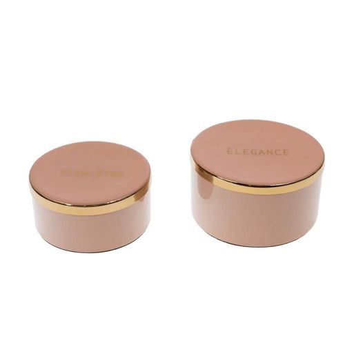 Set de boîtes Elégance ronde