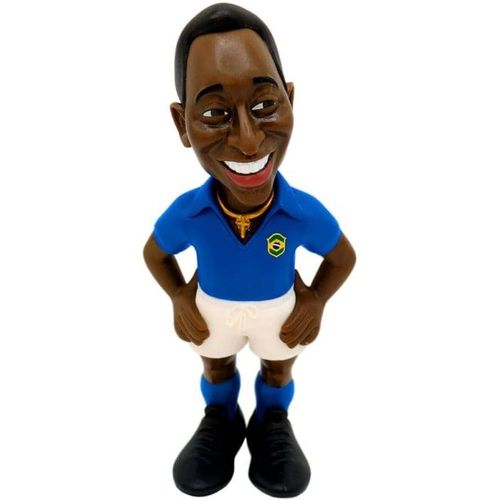 Figurine Minix Football Stars 110c Football Legend Brazil 2st Kit Pele 12 Cm