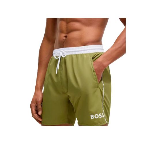 Maillot De Bain Boss Starfish Homme Kaki