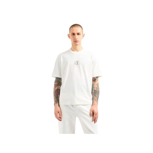 T Shirt Armani Exchange Milano Homme Blanc